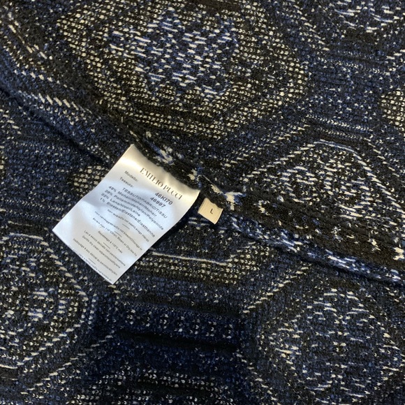 EMILIO PUCCINI SWEATER DRESS Sz Large made in Italy. Pre-owned “Excellent” - Picture 9 of 11